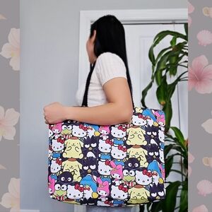 Hello Kitty Colorful Character Tote